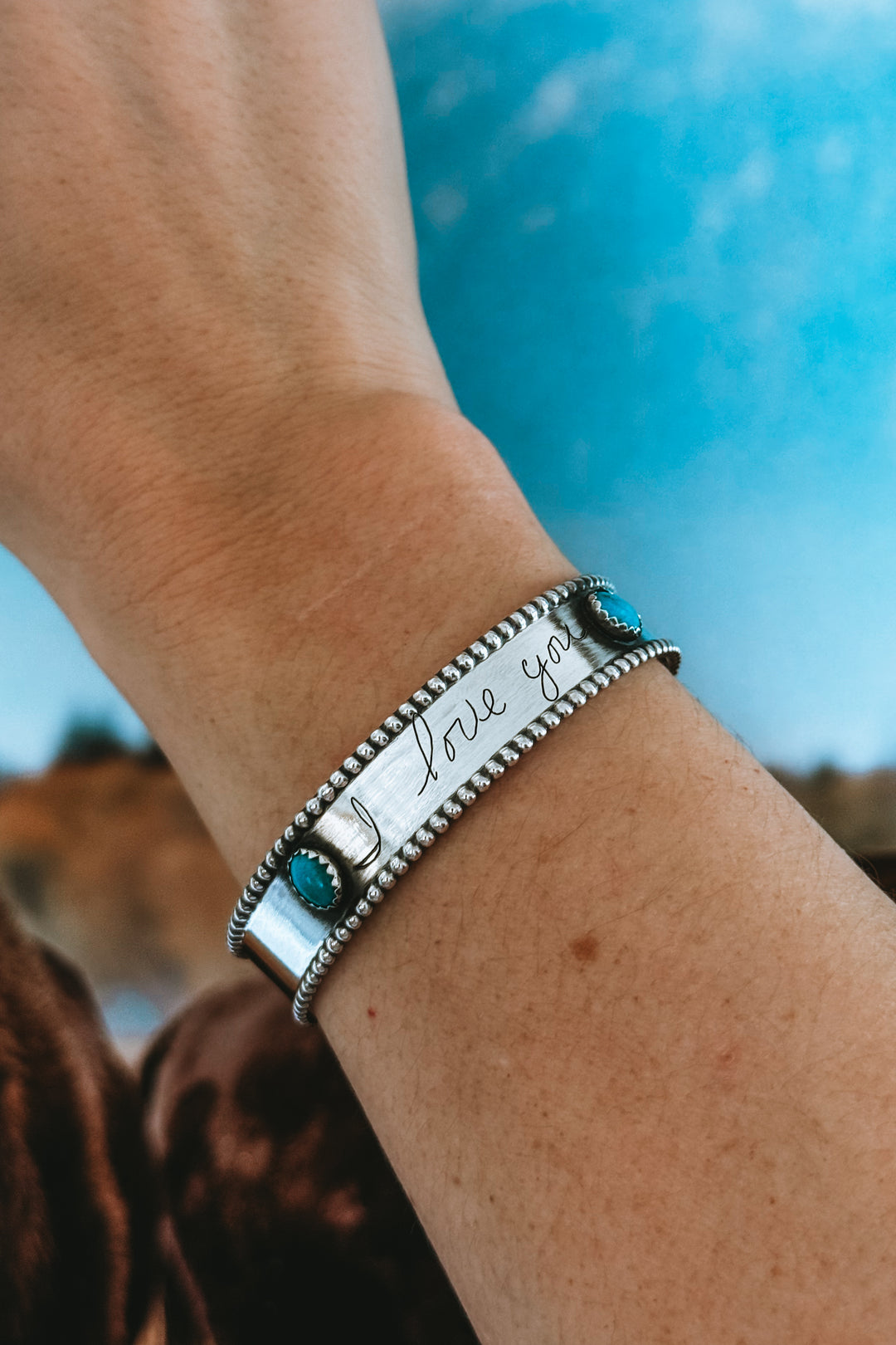Custom Handwriting Cuff