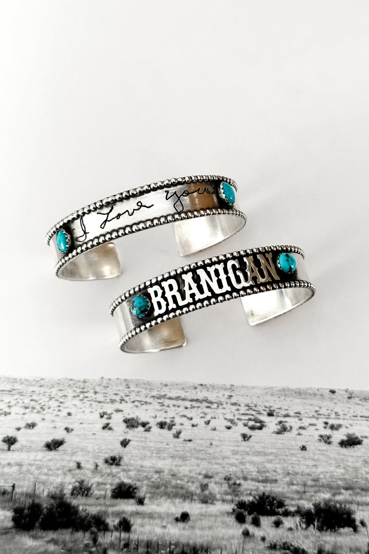 Custom Handwriting Cuff