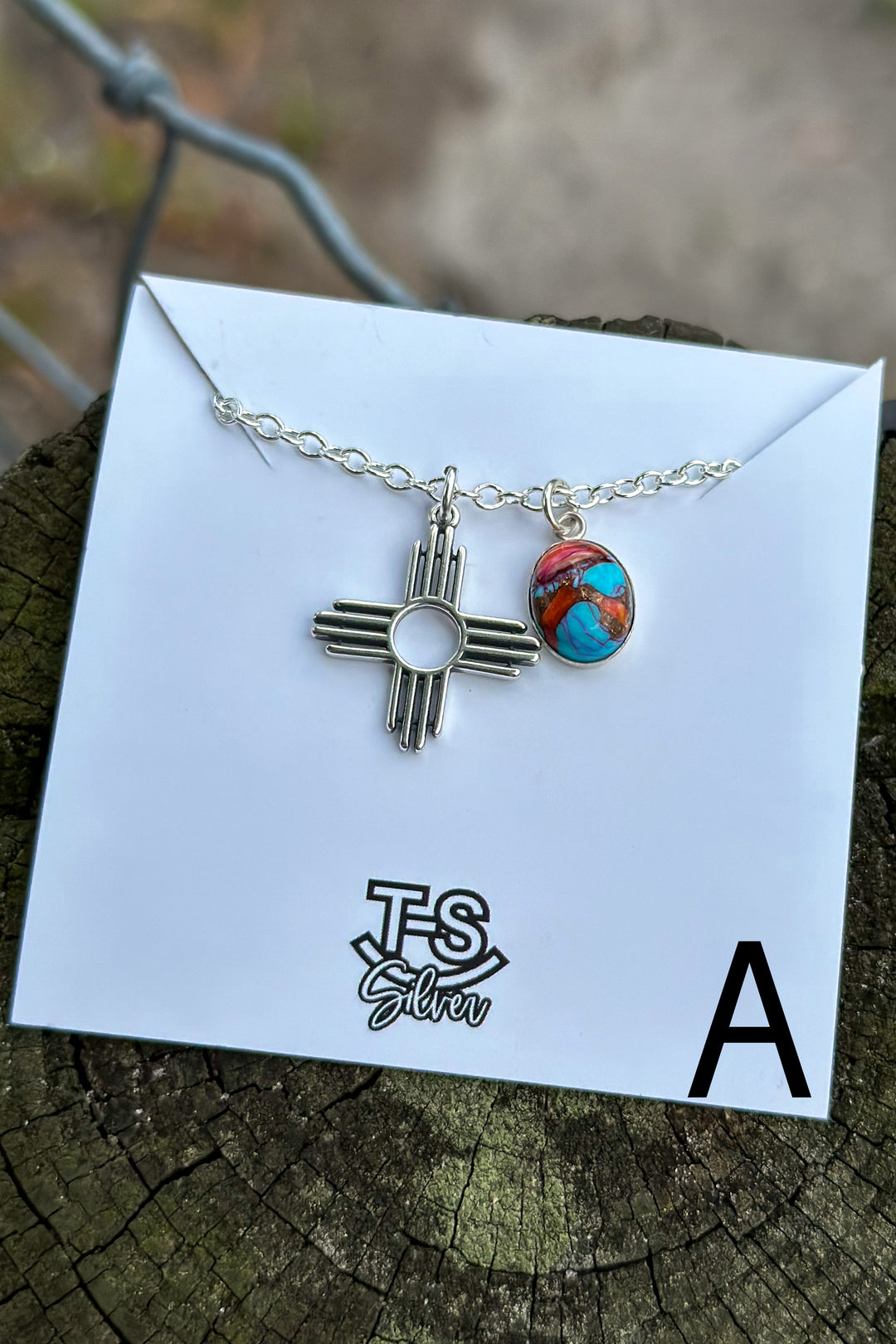 Zia Charm Necklace